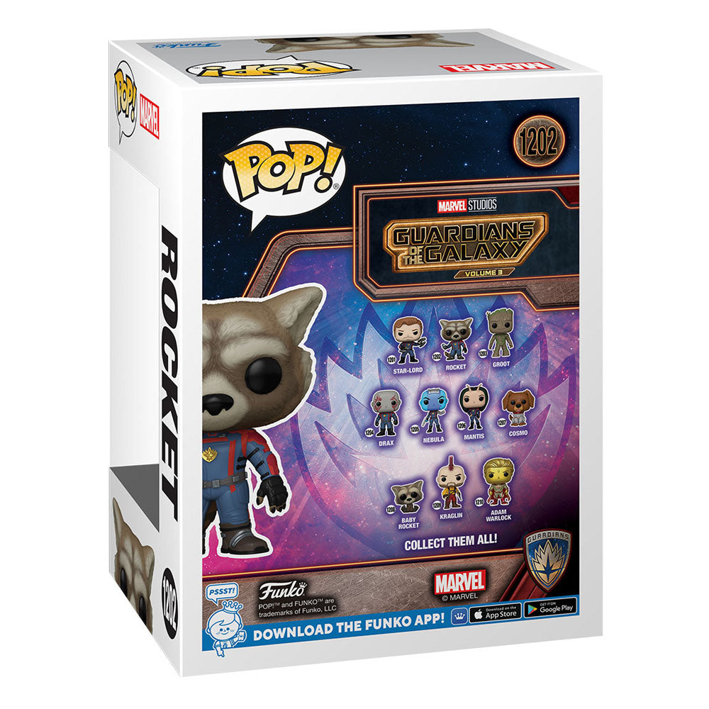Guardians of the Galaxy Vol. 3 Funko POP! Vinyl Figure 1202 Rocket 9 cm