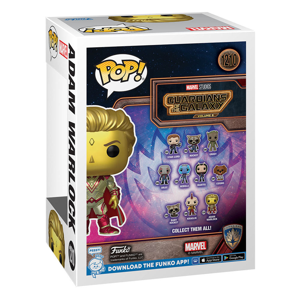 Guardians of the Galaxy Vol. 3 Funko POP! Vinyl Figure 1210 Adam Warlock 9 cm