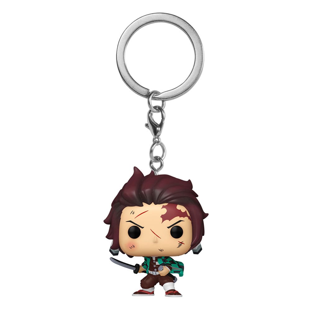 Demon Slayer Pocket Funko POP! Vinyl Keychain 4 cm 7th Tanjiro (BD)