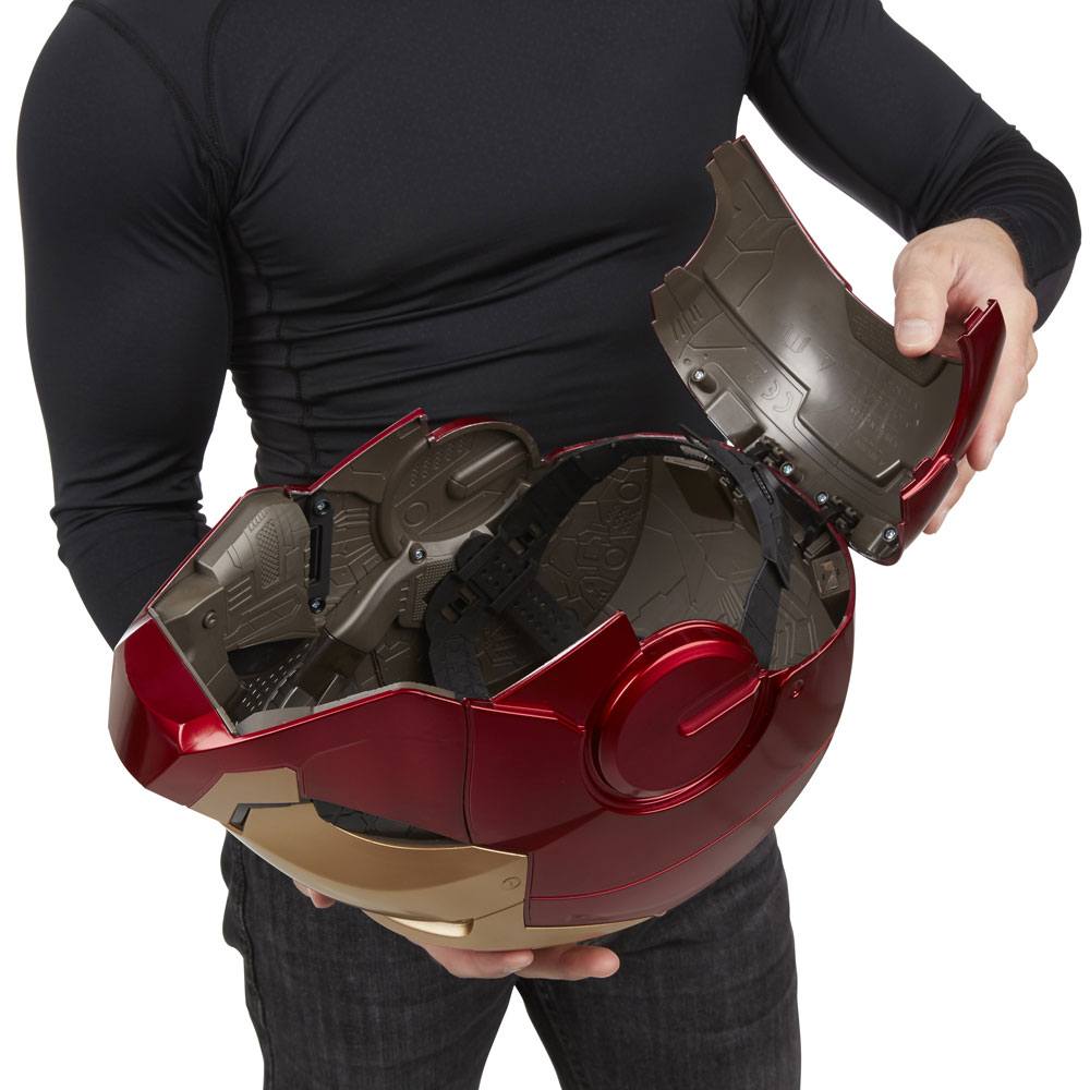 CASCO IRON MAN Electronic Helmet Iron Man - Marvel Legends