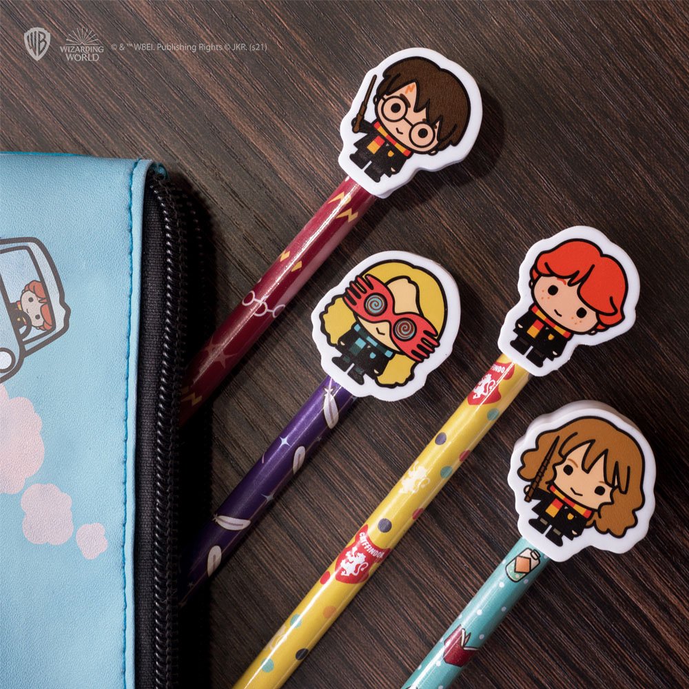 Set cancelleria da 12 pezzi di Harry Potter Harry & Friends