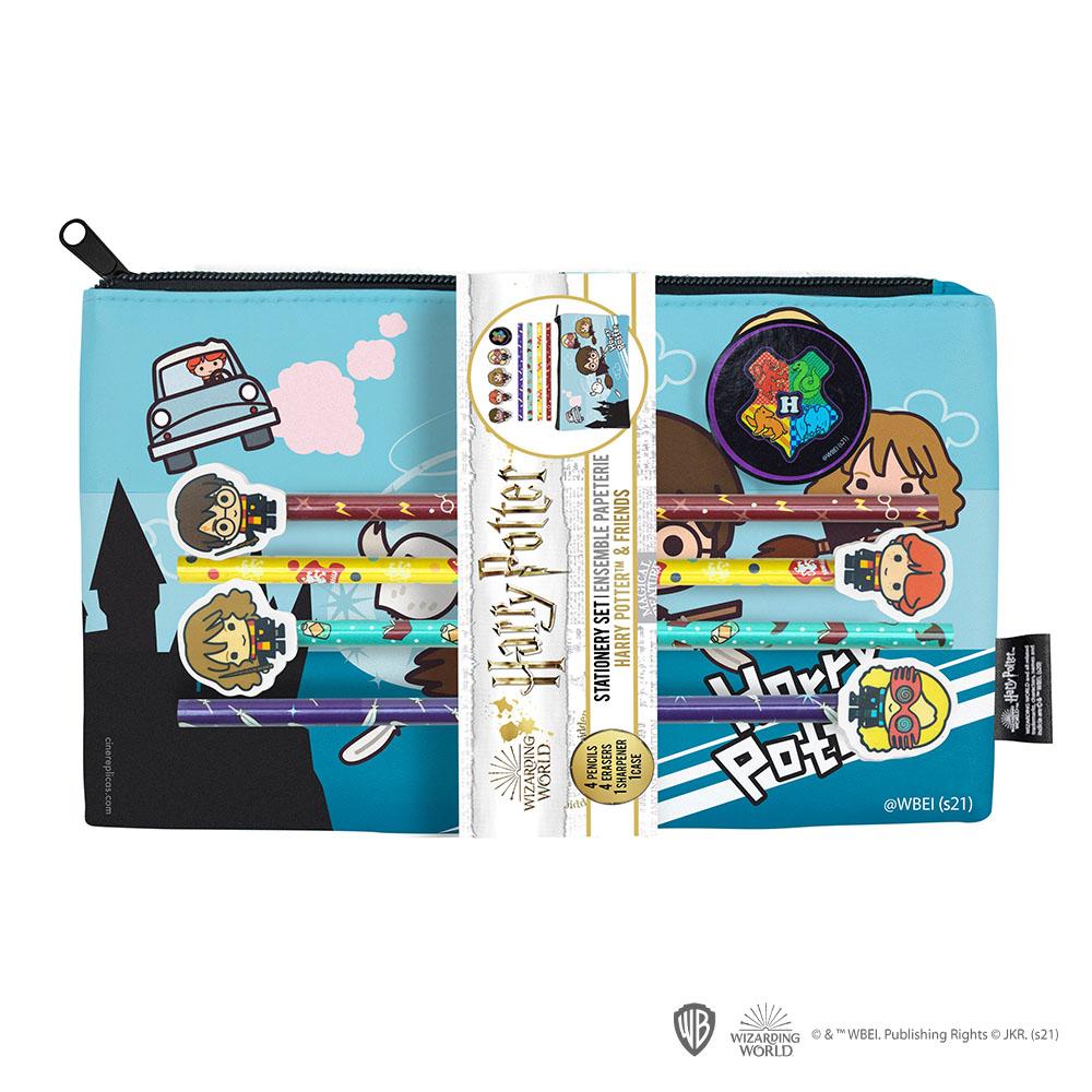 Set cancelleria da 12 pezzi di Harry Potter Harry & Friends