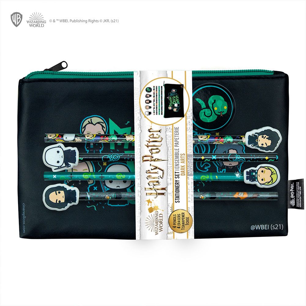 Harry Potter 10-Piece Stationery Set Dark Arts cancelleria