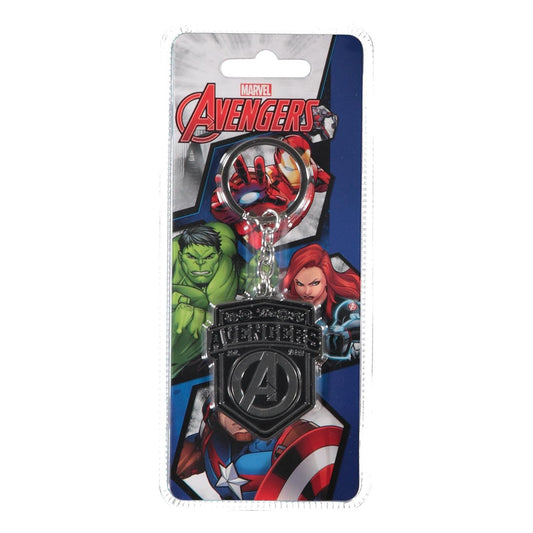 Avengers Metal Keychain Logo