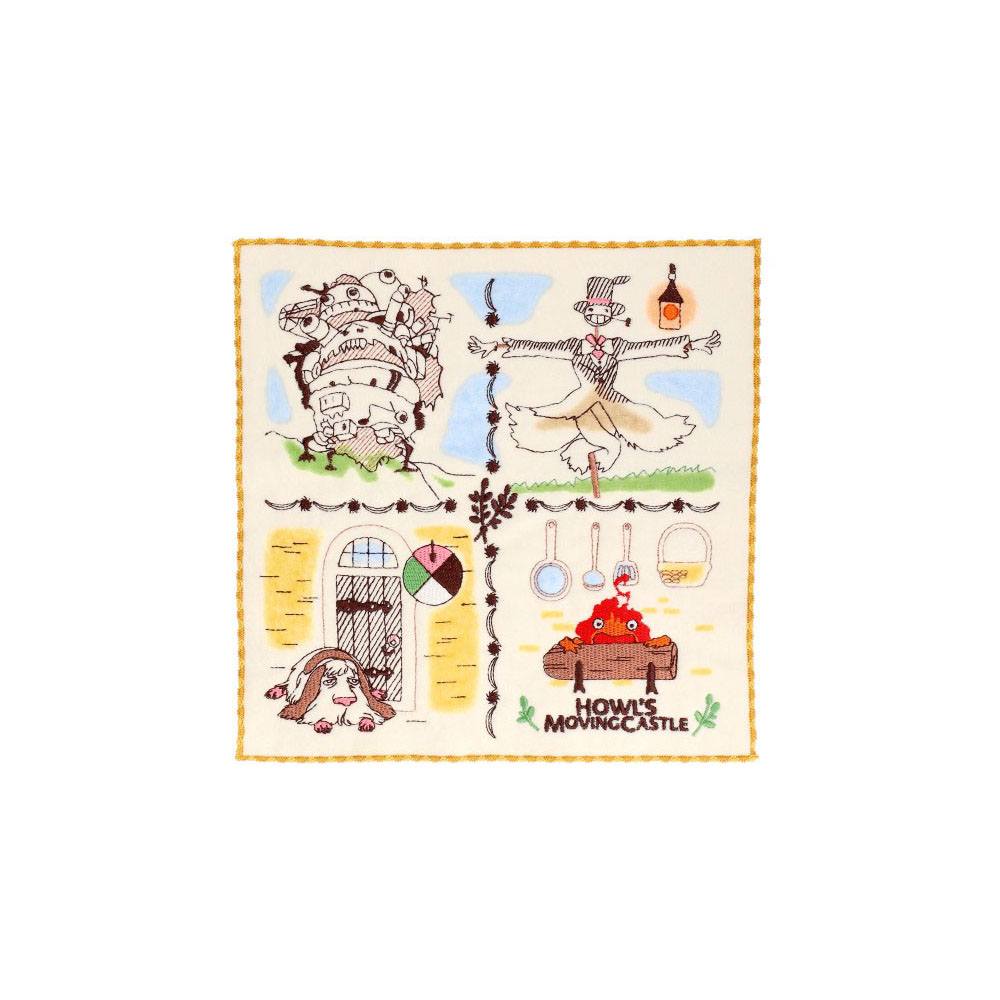 Studio Ghibli Mini Towels 25 x 25 cm Il castello errante di Howl ASCIUGAMANO