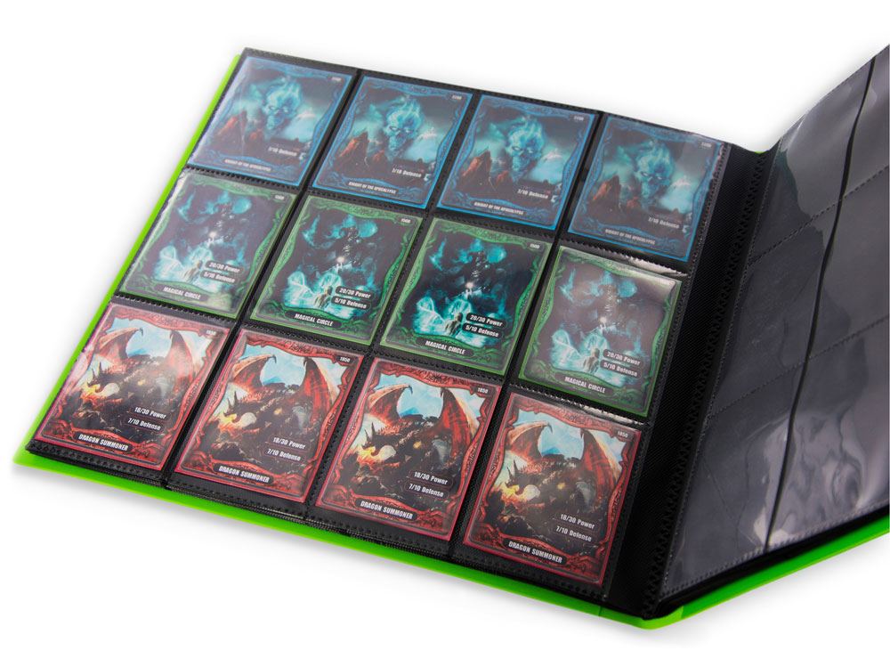 Ultimate Guard Flexxfolio ™ 480 - 24 tasche (Quadrow) - Verde chiaro