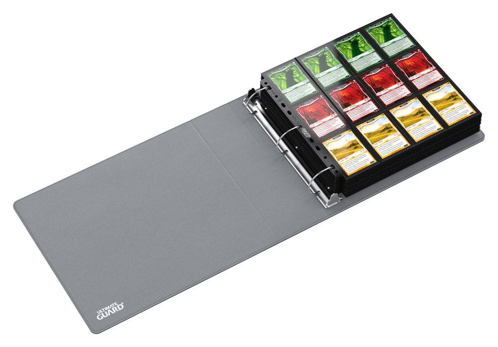Ultimate Guard Supreme Album da collezione QuadRow ™ a 3 anelli XenoSkin ™ nero