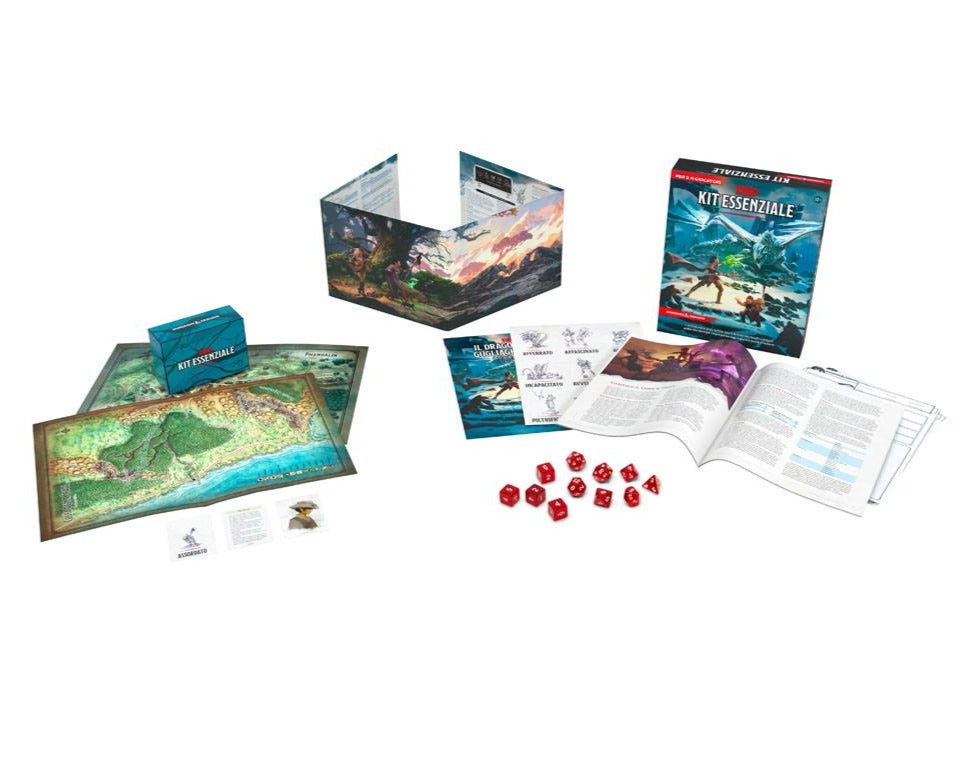 D&D 5.0 - ESSENTIAL KIT - ITA kit essenziale