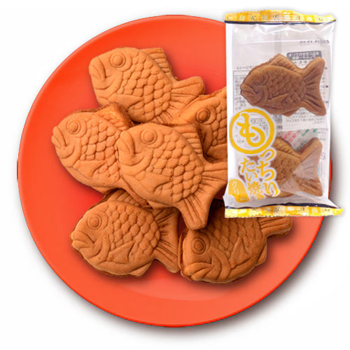 Mocchiri Taiyaki Anko - Pancake giapponesi a forma di pesciolino con ripieno di Crema