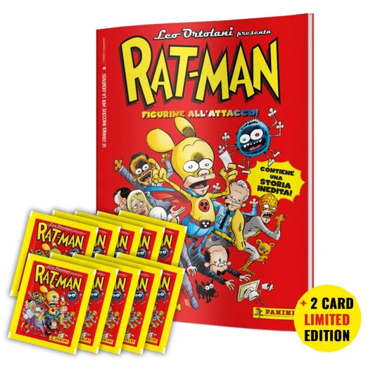 Rat-Man Figurine all’attacco! Sticker album - Starter Pack