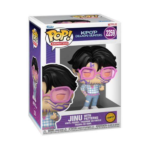 KPop Demon Hunters FUNKO POP! Animation Vinyl Figure 2259 Jinu 9 cm CHASE