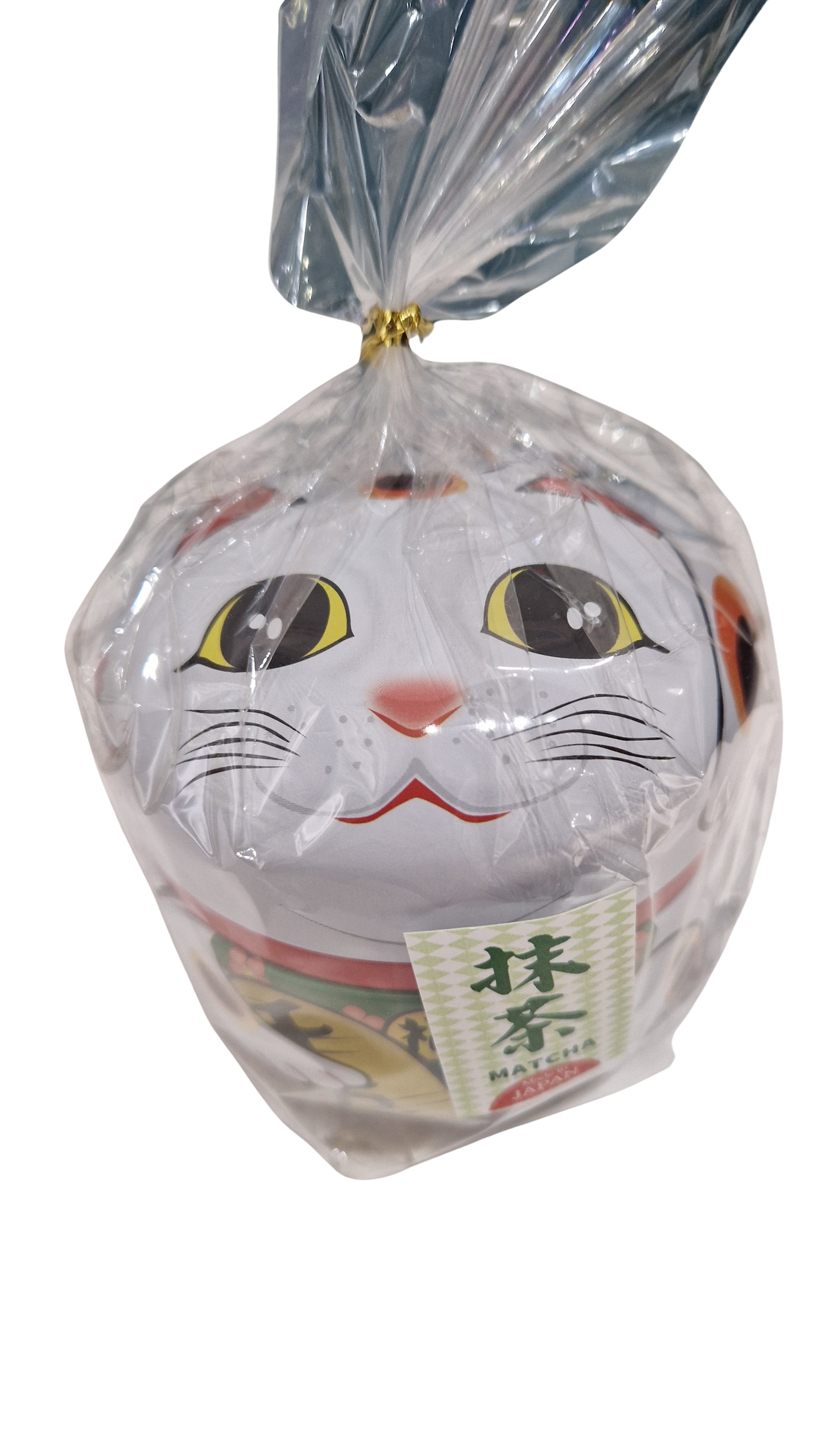 Confezione Regalo Lucky Cat con Tè Matcha 100% Ryowaen 30g
