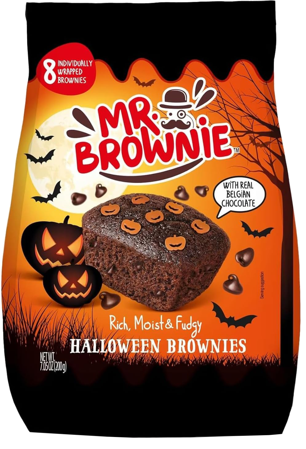 MR. BROWNIE - tortina al cioccolato Halloween