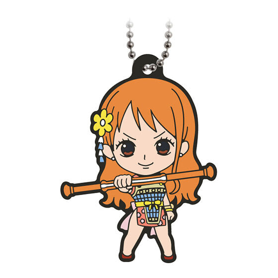 ONE PIECE - VE32283 GASHAPON CAPSULE RUBBER MASCOT WANOKUNI