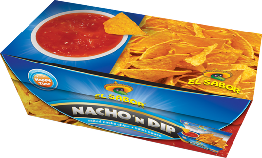 NACHOS N'DIP CON SALSA - EL SABOR