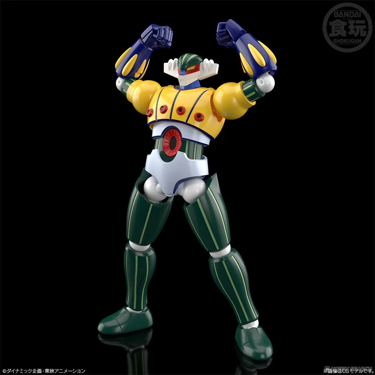 Shokugan Modeling Project Kotetsu Jeeg Robot Model Kit 18cm