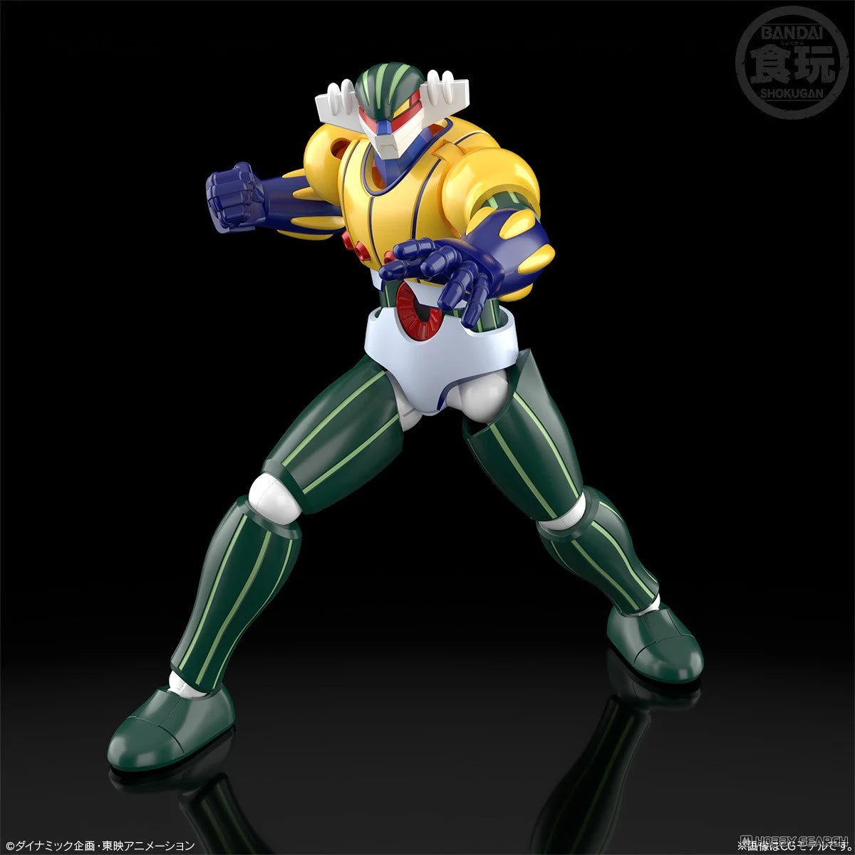 Shokugan Modeling Project Kotetsu Jeeg Robot Model Kit 18cm