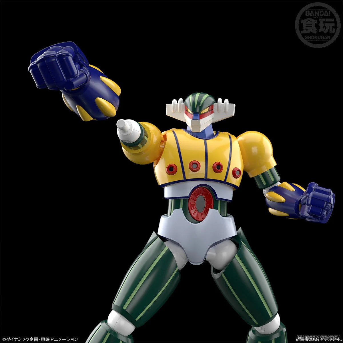 Shokugan Modeling Project Kotetsu Jeeg Robot Model Kit 18cm