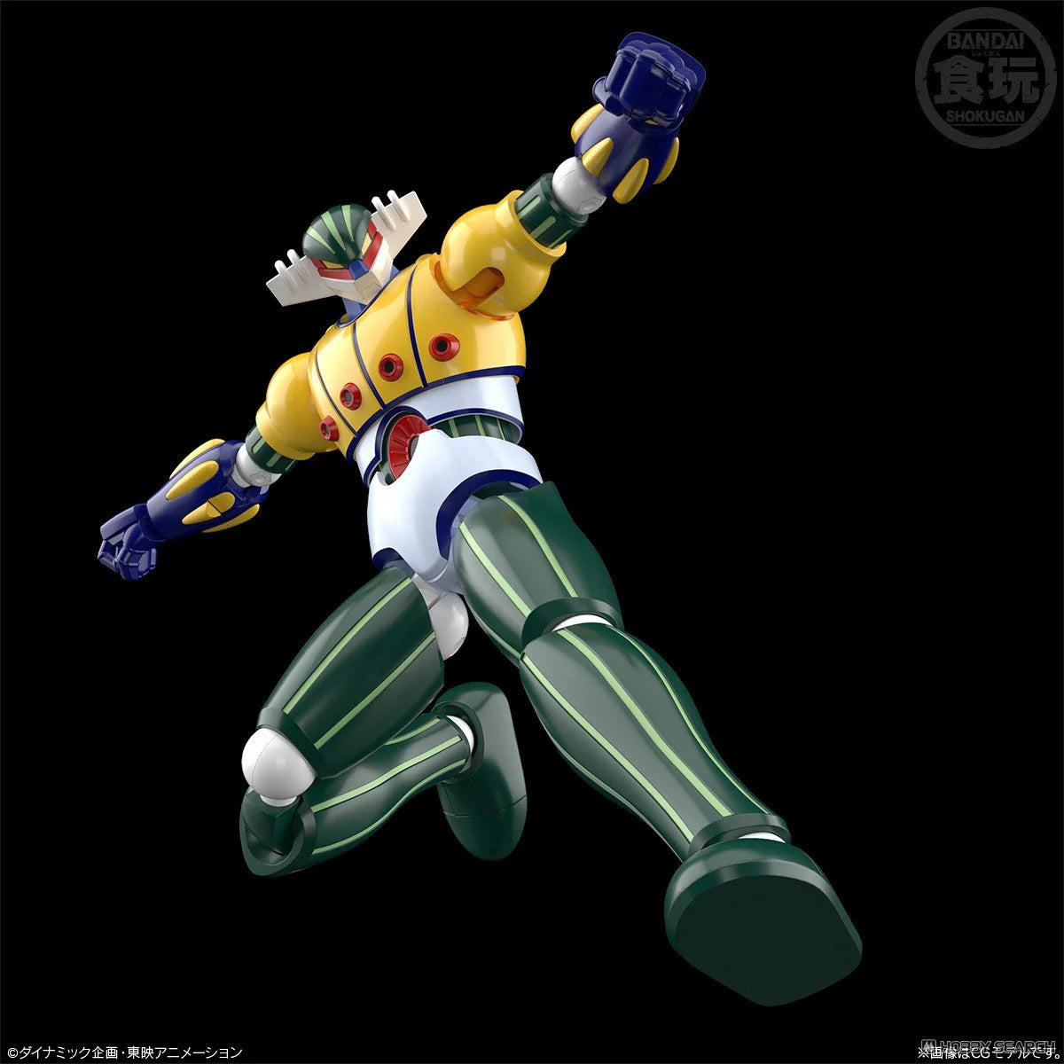 Shokugan Modeling Project Kotetsu Jeeg Robot Model Kit 18cm