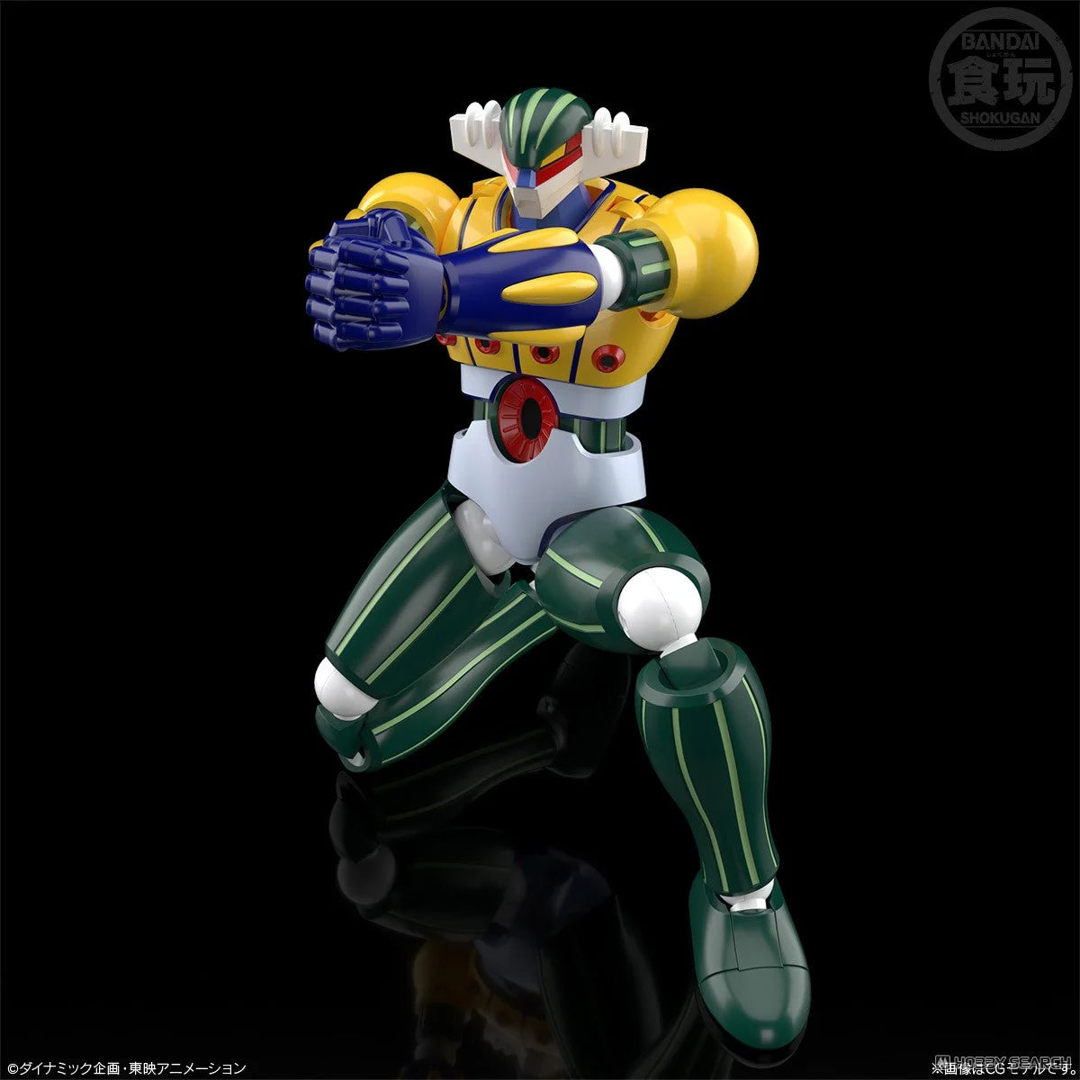 Shokugan Modeling Project Kotetsu Jeeg Robot Model Kit 18cm