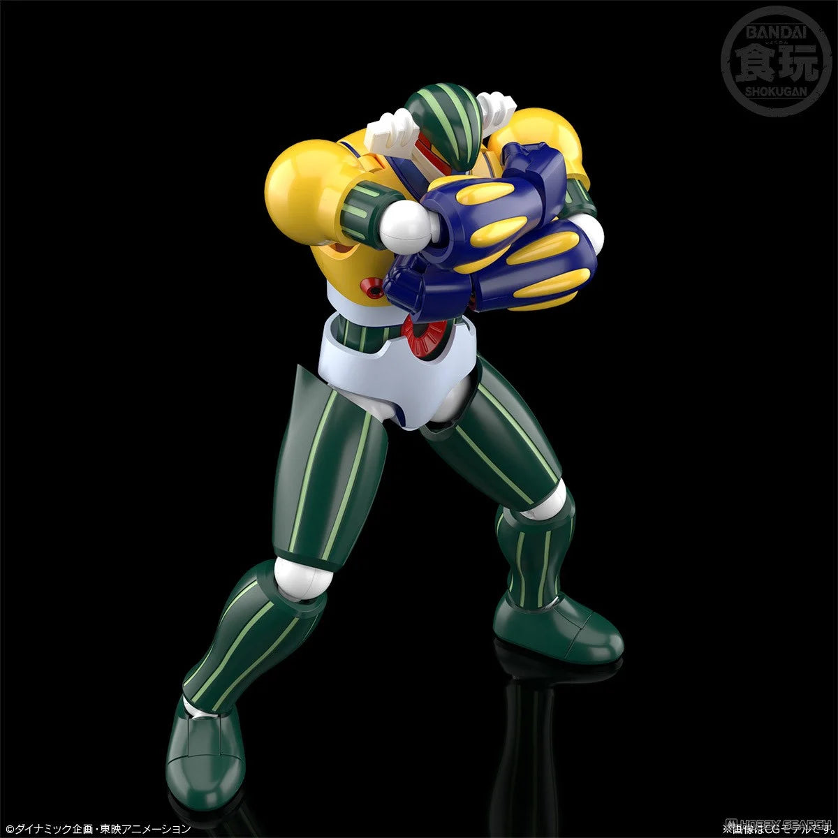 Shokugan Modeling Project Kotetsu Jeeg Robot Model Kit 18cm