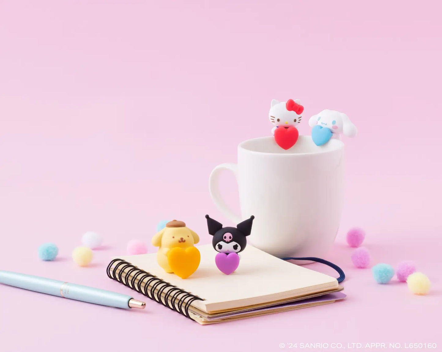 SANRIO HELLO KITTY - VE71538 GASHAPON CAPSULE gripping mascot - PALLINA
