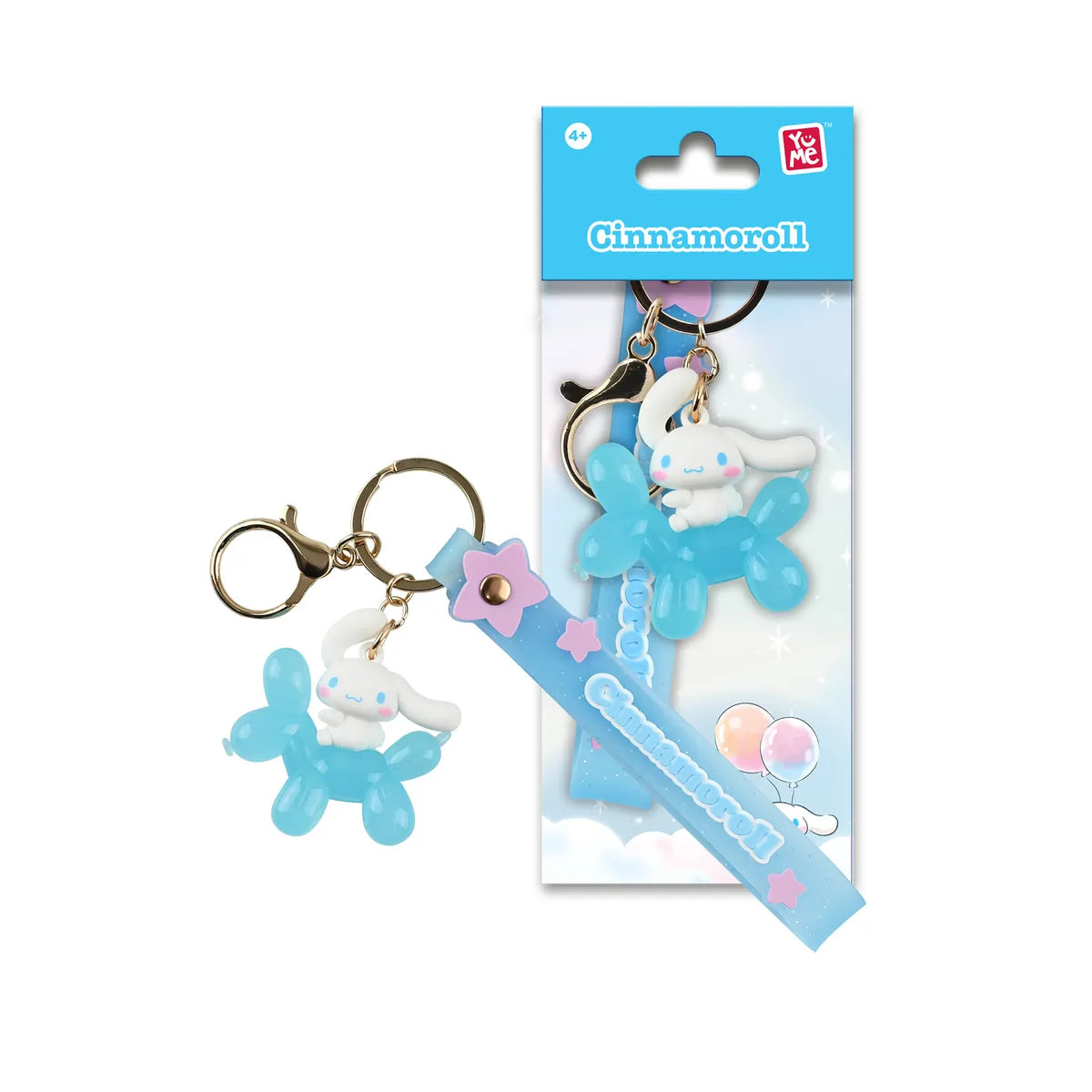 16310 - HELLO KITTY AND FRIENDS - KEYCHAIN & STRAP BALLOON SERIES - CINNAMOROLL - FIGURE 13 CM