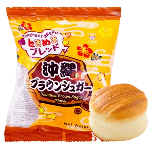 PANE DOLCE GIAPPONESE Tokimeki Okinawa sapore zucchero di canna 70g