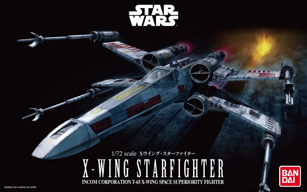 STAR WARS - X-WING STARFIGHTER - MODEL KIT 1/72