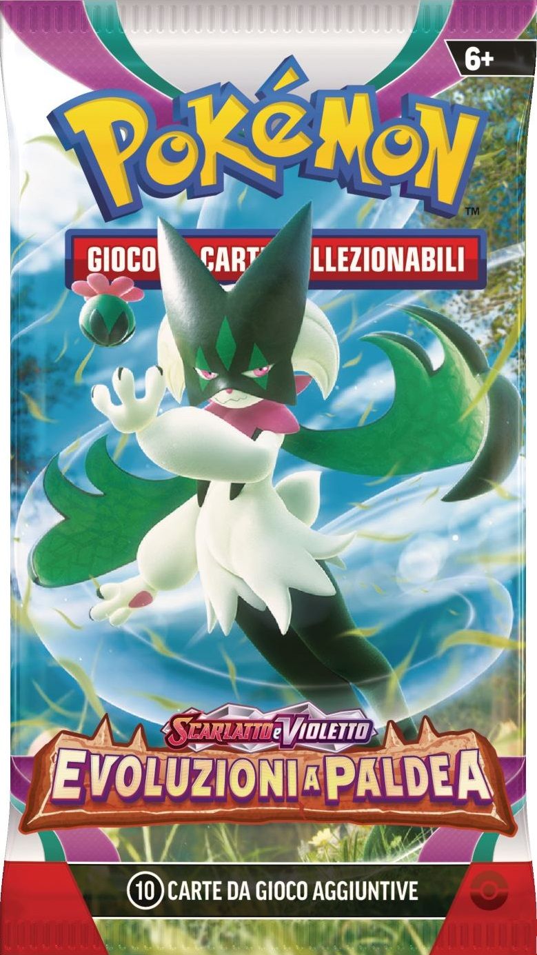 POKEMON - BUSTA SINGOLA - SCARLATTO E VIOLETTO EVOLUZIONI A PALDEA