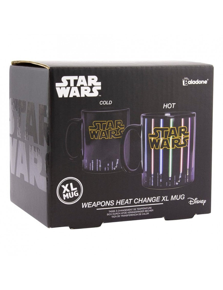 PP6609SW - STAR WARS - WEAPON LARGE HEAT CHANGE MUG