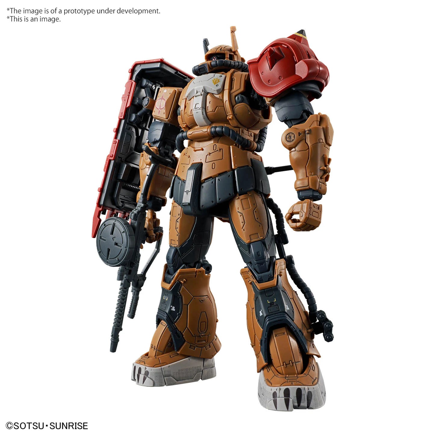 GUNDAM - HIGH GRADE HG - MS-06F ZAKU II F TYPE CHUBS KALE SOLARI CUSTOM - MODEL KIT 1/144