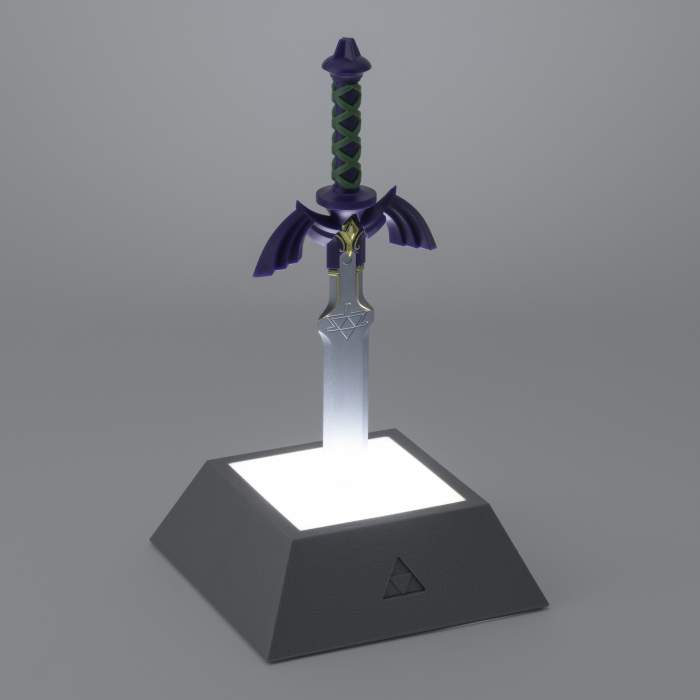 PP7446NNV2 - THE LEGEND OF ZELDA - MINI MASTER SWORD LIGHT TRY ME V2 LAMPADA