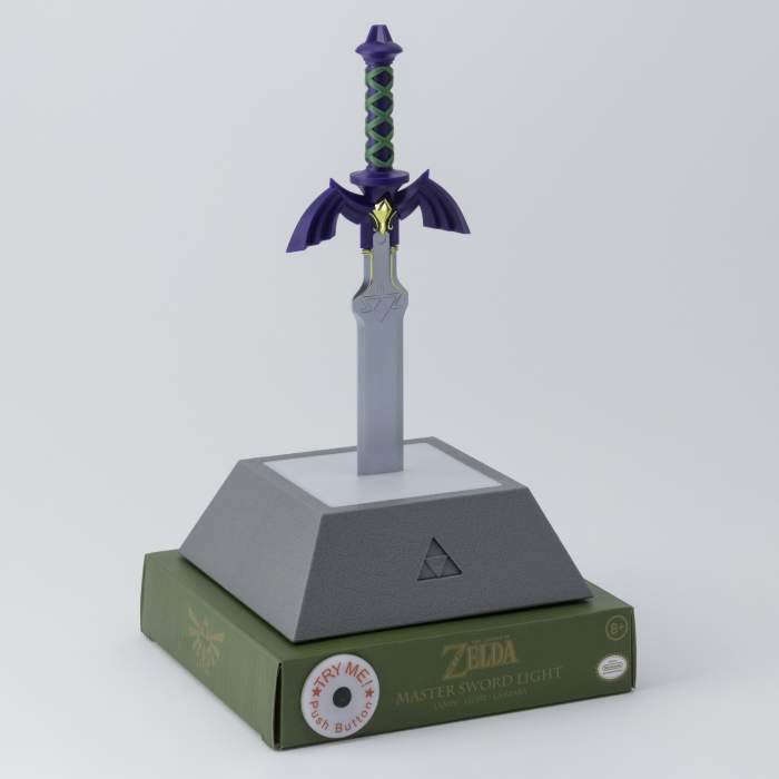 PP7446NNV2 - THE LEGEND OF ZELDA - MINI MASTER SWORD LIGHT TRY ME V2 LAMPADA
