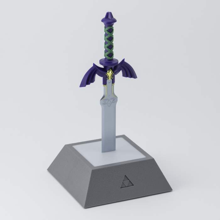 PP7446NNV2 - THE LEGEND OF ZELDA - MINI MASTER SWORD LIGHT TRY ME V2 LAMPADA