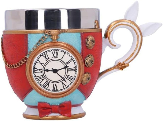 Nemesis Now Pinkys Up Alice nel Paese delle Meraviglie Tazza Bianconiglio