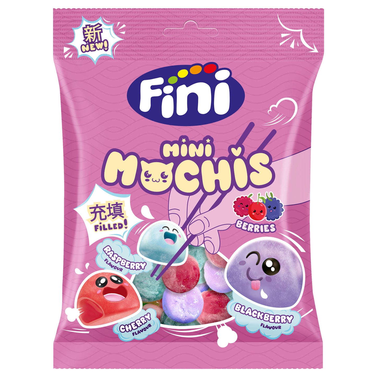 MINI MOCHI AI FRUTTI DI BOSCO - CARAMELLE GOMMOSE