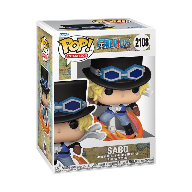One Piece Funko Pop! Animation Vinyl Figure 2108 Sabo