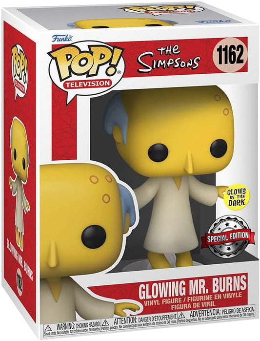 The Simpsons Funko POP! Animation Vinyl Figure 1162 Glowing Mr. Burns 9 cm