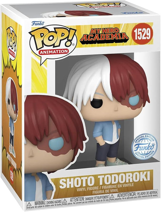 My Hero Academia Funko POP! Animation Vinyl Figure 1529 Shoto Todoroki Casual Special Edition 9 cm