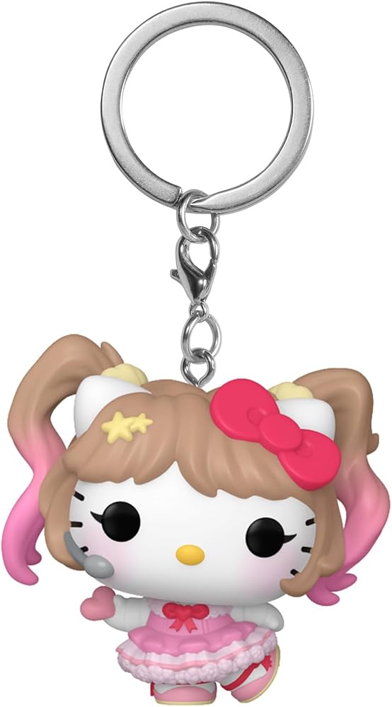 Funko Pop! Keychain: Hello Kitty - Hello Kitty KPop! - portachiavi