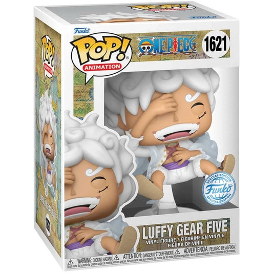 One Piece Funko POP! Animation Figure 1621 Luffy Gear Five Laugh 9 cm SPECIAL EDITION