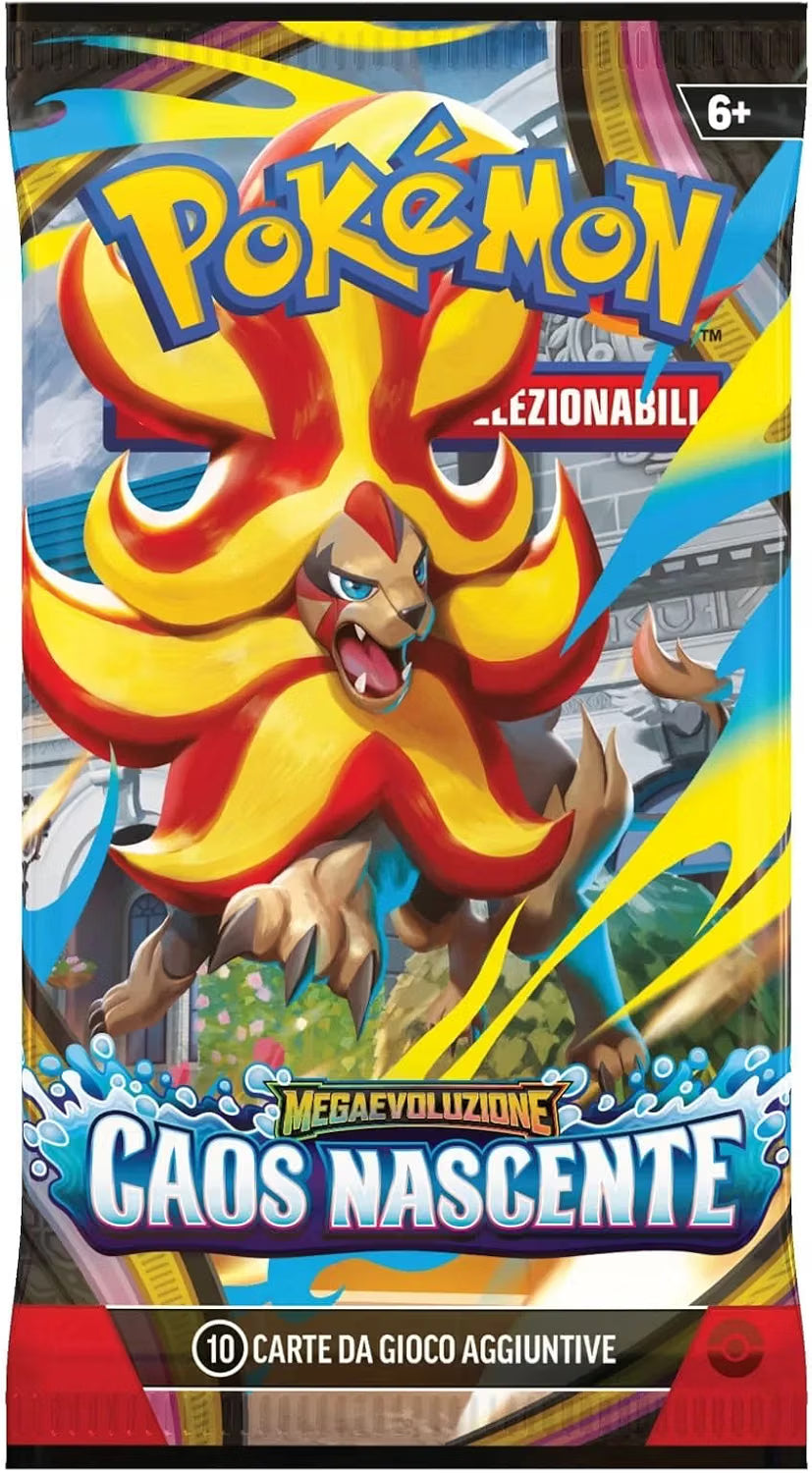 Pokémon Megaevoluzione CAOS NASCENTE Bustina ITA