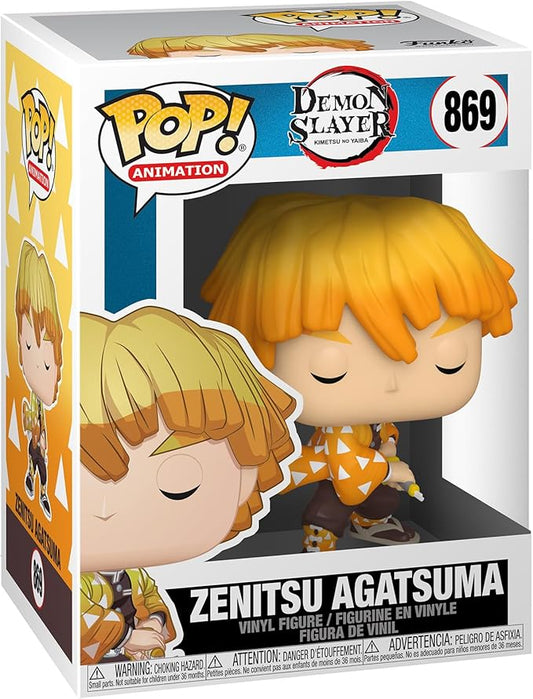 Demon Slayer Funko POP! Animation Vinyl Figure 869 Zenitsu Agatsuma 9 cm