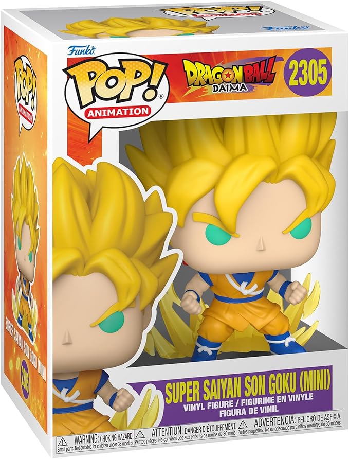 Dragon Ball Daima Funko POP! Animation Vinyl Figure 2305 Super Saiyan Son Goku (mini) 9 cm