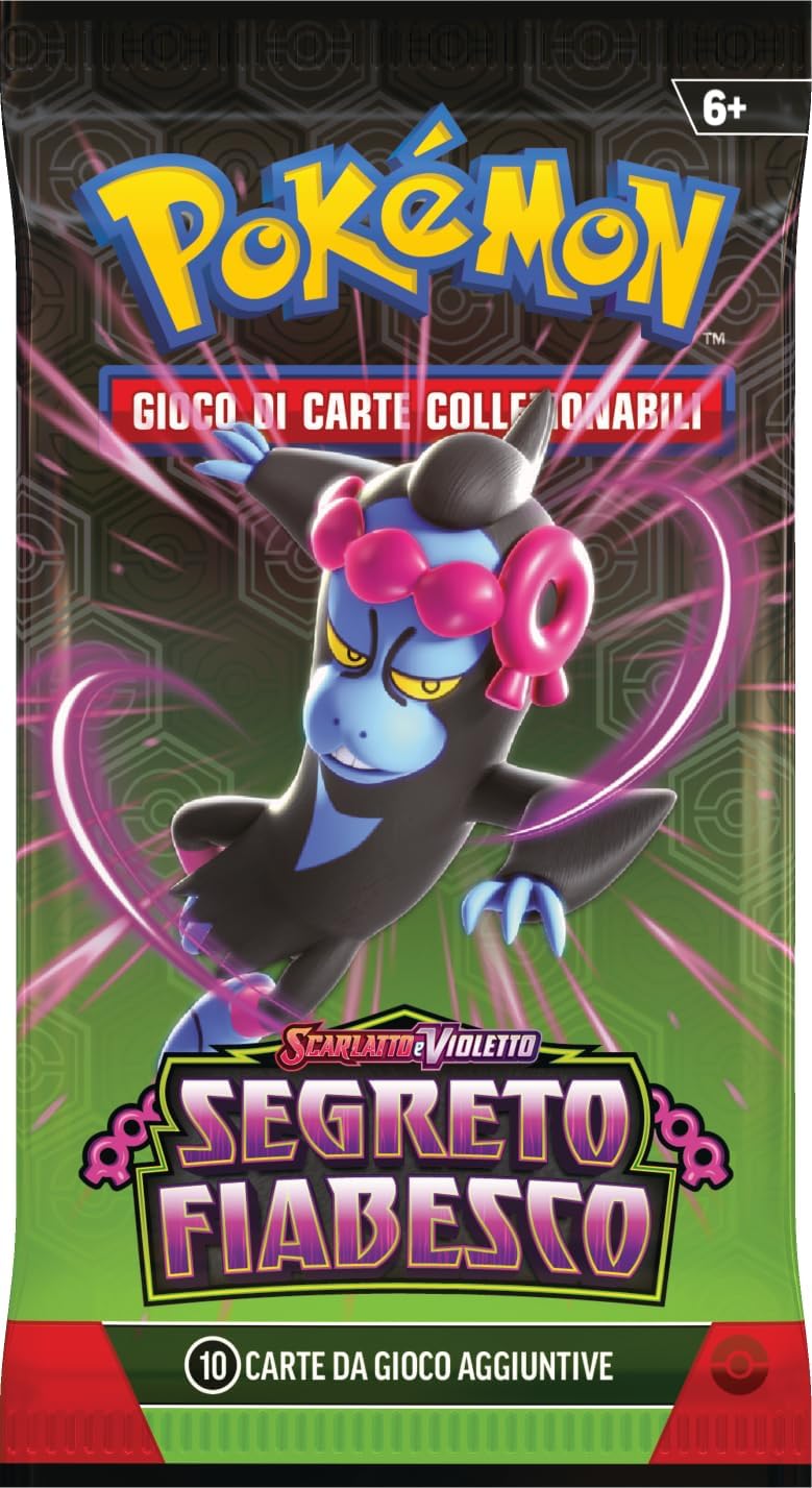 POKEMON - CONFEZIONE BUNDLE 6 BUSTE SCARLATTO E VIOLETTO - SEGRETO FIABESCO