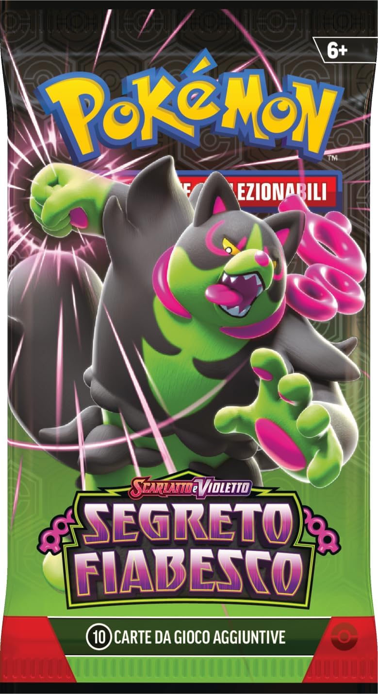 POKEMON - CONFEZIONE BUNDLE 6 BUSTE SCARLATTO E VIOLETTO - SEGRETO FIABESCO