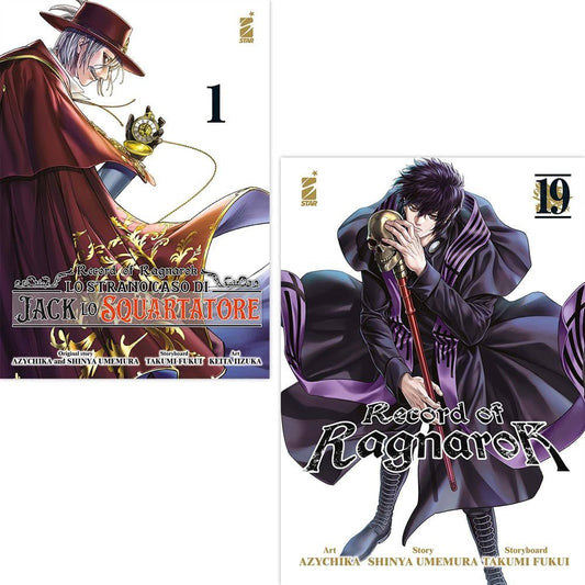 BUNDLE RECORD OF RAGNAROK 19 + RECORD OF RAGNAROK - LO STRANO CASO DI JACK LO SQUARTATORE 1
