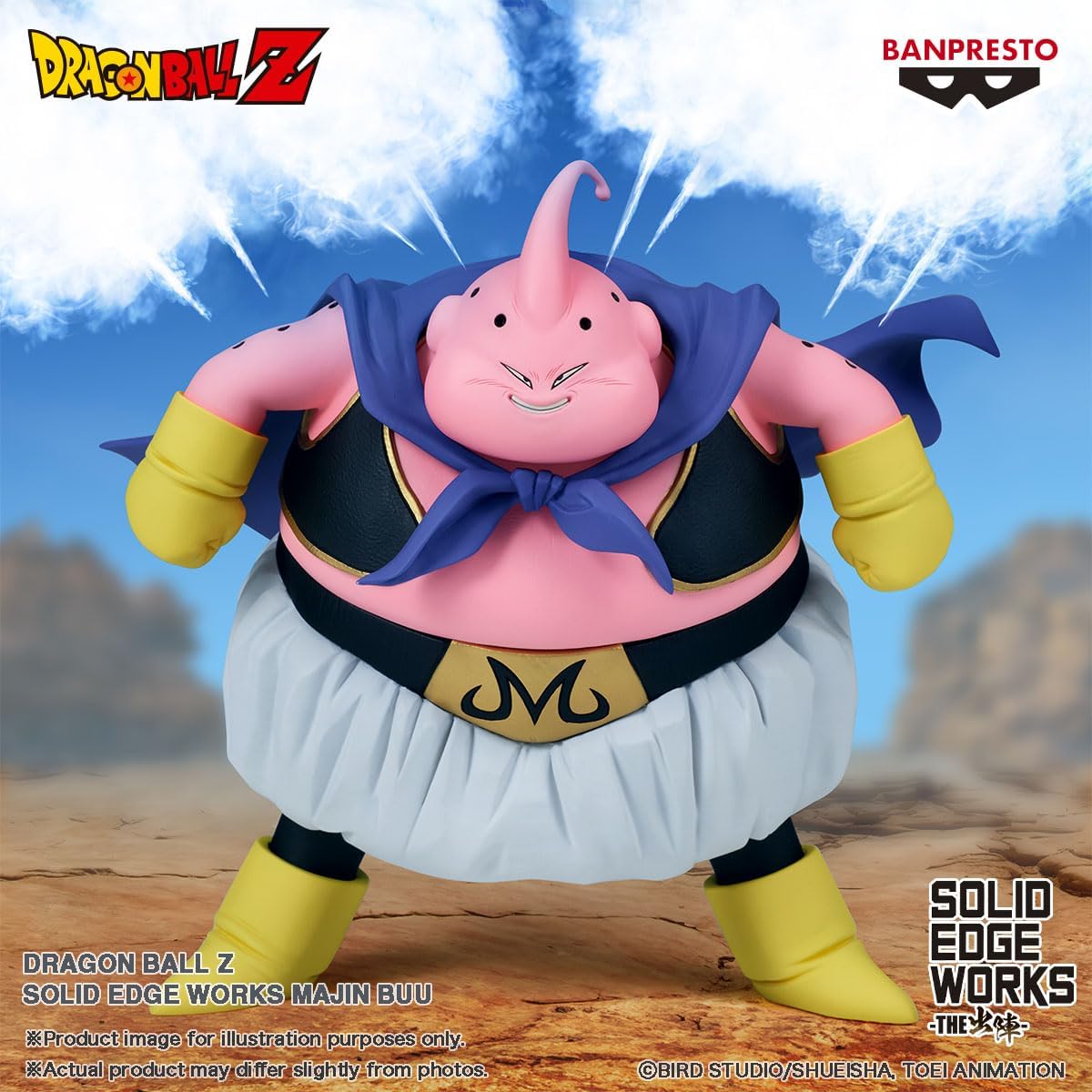 89722 - DRAGON BALL Z - SOLID EDGE WORKS - MAJIN BUU - STATUA 15CM