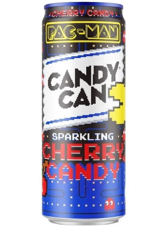 Candy Can Pac-Man Cherry Soda - Bibita alla ciliegia
